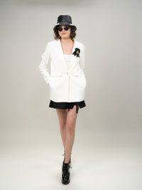 Blazer blanco Greta