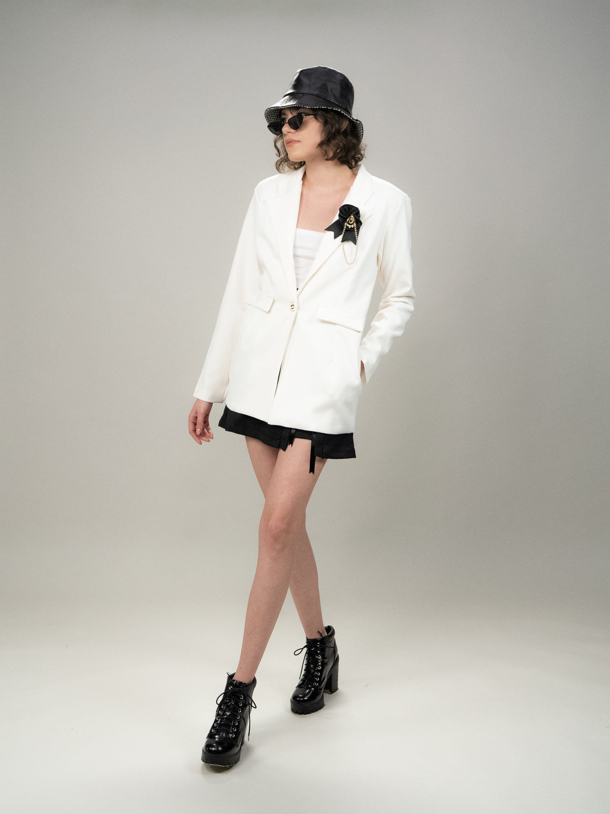 Blazer blanco Greta