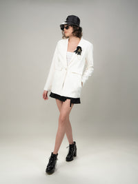 Blazer blanco Greta