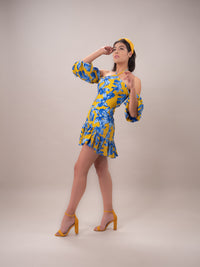 Vestido estampado Sunny Yellow