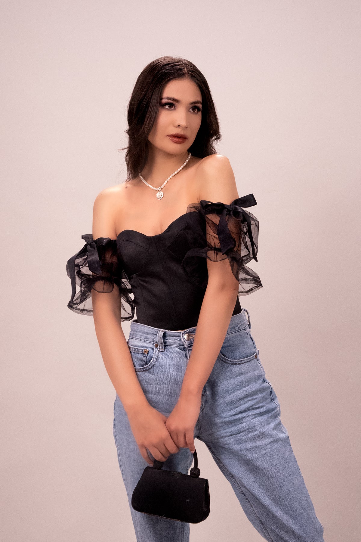 Blusa bustier Gabrielle