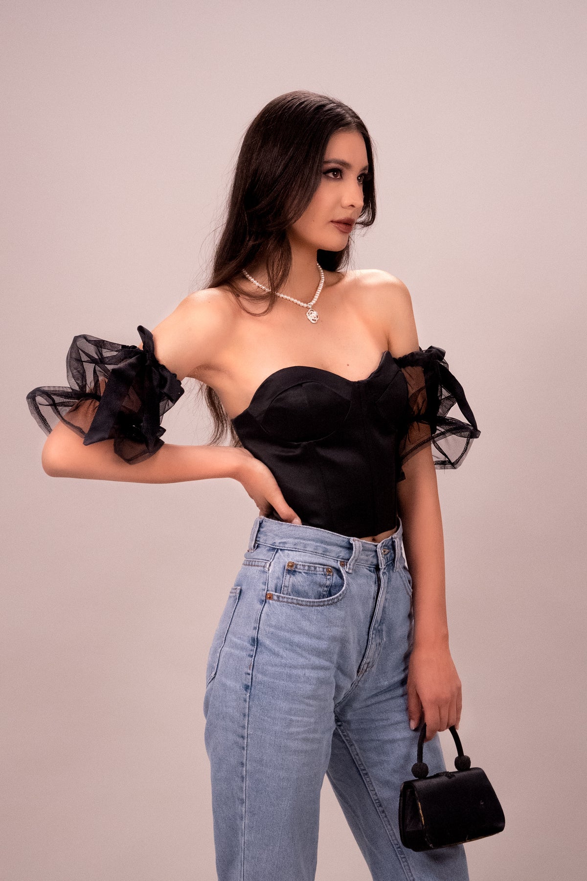 Blusa bustier Gabrielle