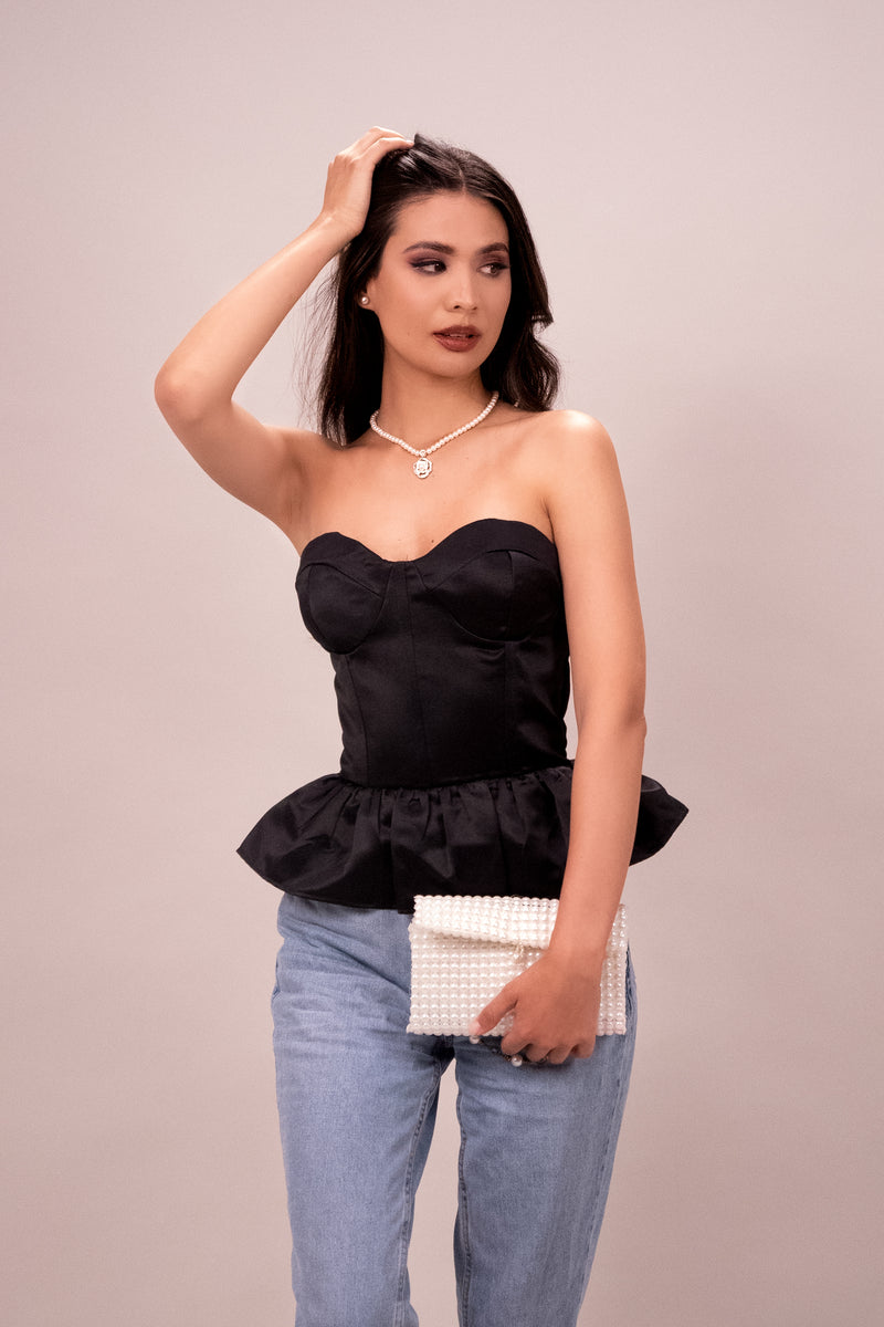 Blusa peplum Raguel