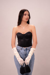 Blusa bustier Gabrielle